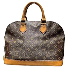 Louis Vuitton-Louis Vuitton Alma Handbag M51130-Brown
