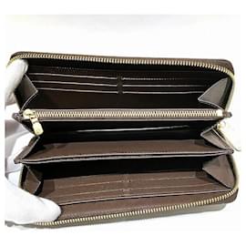 Louis Vuitton-Louis Vuitton Damier Zippy Wallet N60015-Brown