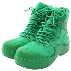 Botas Bottega Veneta PUDDLE BOMBER Botas de tela Verde