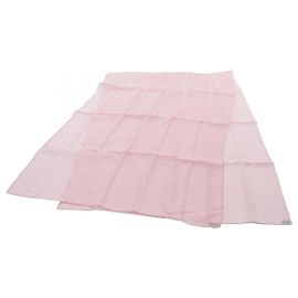 Dior Silk Cannage Stole Apparel Pink