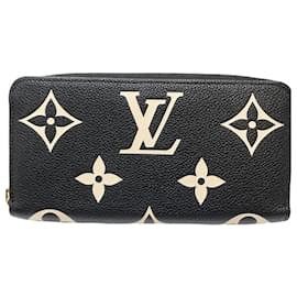 Louis Vuitton-Louis Vuitton Zippy Wallet M80481 Monogram-Black