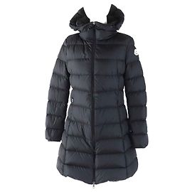 Moncler GIE Nylon Down Jacket Black Women Black