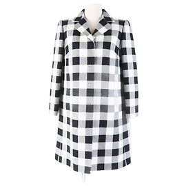 Dolce & Gabbana Check Pattern Coat Women Other