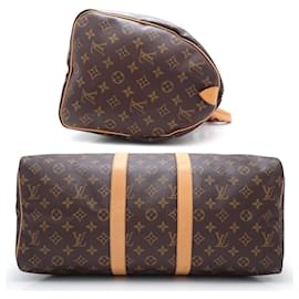 Louis Vuitton-Louis Vuitton Monogram Keepall 45 Travel Bag-Brown