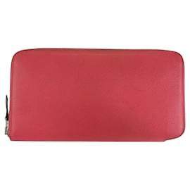 Hermès-Hermes Azap Long Silk'in Pink Wallet-Pink