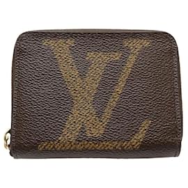 Louis Vuitton-Louis Vuitton Zippy Coin Purse Monogram Brown-Brown