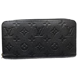 Louis Vuitton-Louis Vuitton Zippy Wallet Monogram Noir-Black