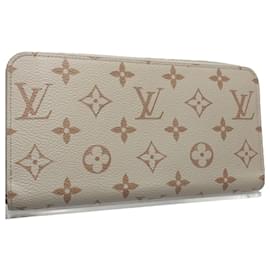 Louis Vuitton-Louis Vuitton Zippy Wallet Monogram Ivory-Beige