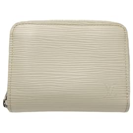 Louis Vuitton-Louis Vuitton Epi Leather Zippy Coin Purse M6015J-White