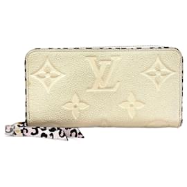 Louis Vuitton-Louis Vuitton Monogram Empreinte Zippy Wallet M80685-Brown