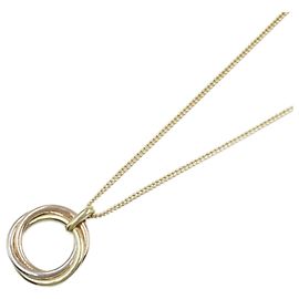 Collana Trinity Cartier Modello Grande Oro B7224813 D'oro
