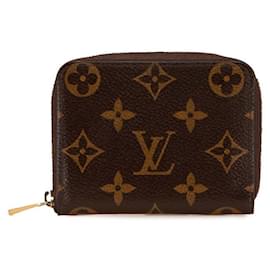 Louis Vuitton-Louis Vuitton Monogram Zippy Coin Purse M60067-Brown