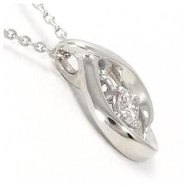 Autre Marque-PT900 PT850 Platinum Diamond Necklace-Other