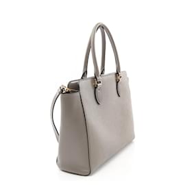 Prada-Prada Saffiano Leather Handbag 1BA189-Grey