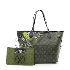 Louis Vuitton-Louis Vuitton Neverfull MM Tote Bag M43499-Brown