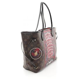 Louis Vuitton-Louis Vuitton Neverfull MM Tote Bag M43499-Brown