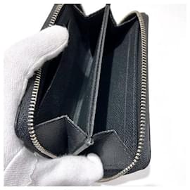 Louis Vuitton-Louis Vuitton Taiga Zippy Coin Purse M30511-Black