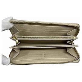 Louis Vuitton-Louis Vuitton Damier Azur Zippy Wallet N63503-White