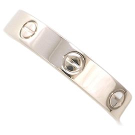 Cartier Love Ehering aus K18 Weißgold Weiß