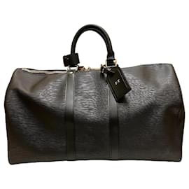 Louis Vuitton-Louis Vuitton Epi Keepall 45 Travel Bag M59152-Black