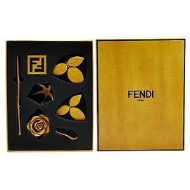 Fendi Plastic FENDI × BANDAI Rose Model Yellow