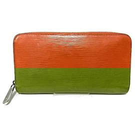 Louis Vuitton-Louis Vuitton Epi Leather Zippy Wallet M60310-Orange