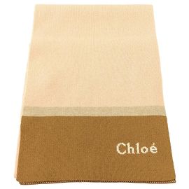 Chloé Sciarpa in cotone per bambini Chloe Rosa C2027045K Rosa