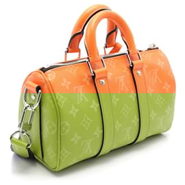 Louis Vuitton-Louis Vuitton Keepall Bandouliere 25 Handbag M31044-Orange