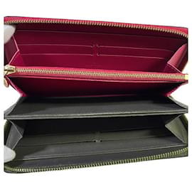 Louis Vuitton-Louis Vuitton Vernis Zippy Wallet M91597-Pink