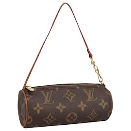 Louis Vuitton-LOUIS VUITTON Monogram Papillon Pouch LV Auth 100598-Monogram