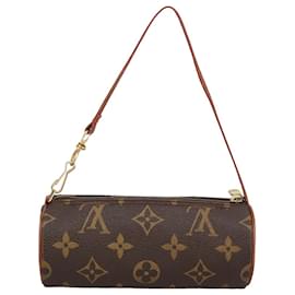 Louis Vuitton-LOUIS VUITTON Monogram Papillon Pouch LV Auth 100598-Monogram