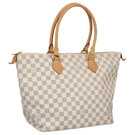Louis Vuitton-LOUIS VUITTON Damier Azur Saleya MM Tote Bag N51185 LV Auth 101233-Other