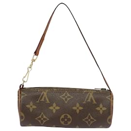 Louis Vuitton-LOUIS VUITTON Monogram Papillon Pouch LV Auth 100516-Monogram