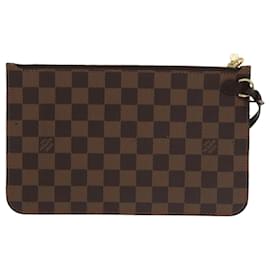 Louis Vuitton-LOUIS VUITTON Damier Ebene Neverfull MM Pouch Accessory Pouch LV Auth 97967-Other