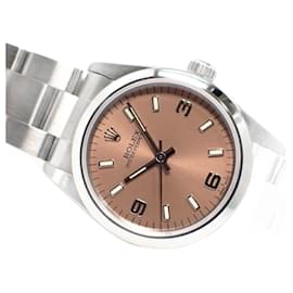 Rolex-ROLEX Oyster PERPETUAL pink3 6 9 67480 T series Mens-Silvery