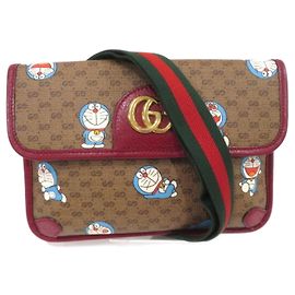 Marsupio Gucci GG Supreme Doraemon Collaboration Marrone