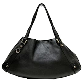 Gucci-Gucci 130736 Leather Tote Bag for Women-Black