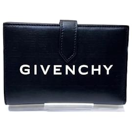 Givenchy G-Cut Medium Bi-fold Wallet Black