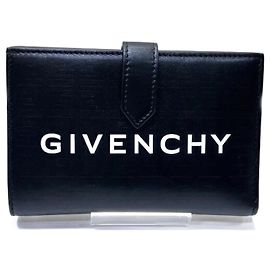 Givenchy G-Cut mittelgroße Geldbörse Schwarz