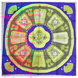 Hermès-Hermès Silk Square-Multiple colors
