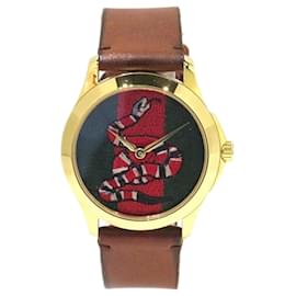 Gucci-Relógio de quartzo Gucci G-Timeless Snake-Outro
