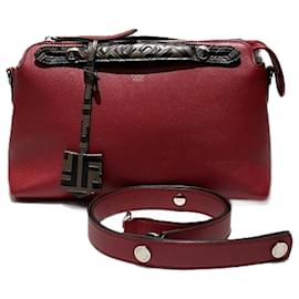 Fendi-Sac à main Fendi By The Way-Rouge