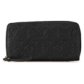 Louis Vuitton-Louis Vuitton Monogram Zippy Wallet M61864-Black
