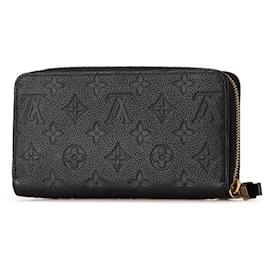 Louis Vuitton-Louis Vuitton Monogram Zippy Wallet M61864-Black