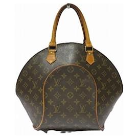 Louis Vuitton-Sac à main Louis Vuitton Ellipse MM Monogram M51126-Marron