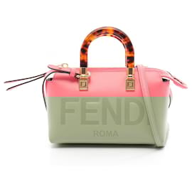 Fendi-Sac à main en cuir Fendi Mini By The Way 8BS067-Rose