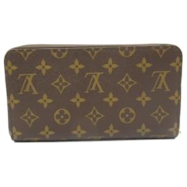 Louis Vuitton-Louis Vuitton Zippy Organizer Wallet Brown M62581-Brown