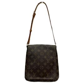 Louis Vuitton-Sac à épaule Musette Salsa Louis Vuitton M51258-Marron