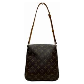 Louis Vuitton-Sac à épaule Musette Salsa Louis Vuitton M51258-Marron