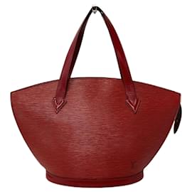 Louis Vuitton-Louis Vuitton Epi Saint Jacques Handbag-Red